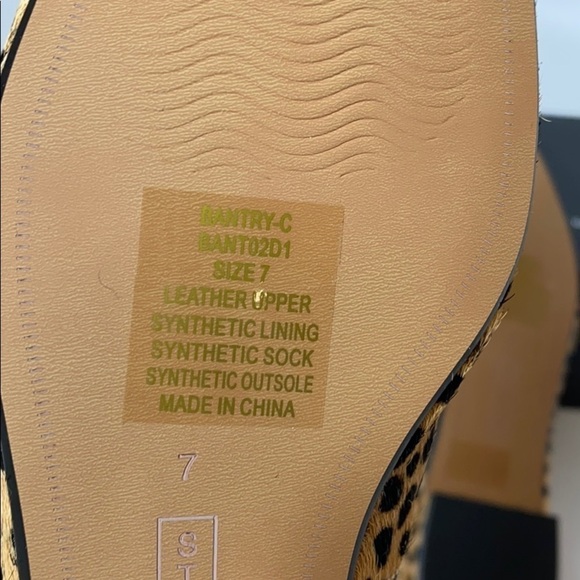 Steve Madden Bantry cheetah calf hair flats - Picture 7 of 8